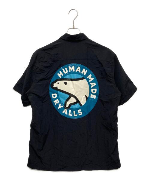 HUMAN MADE（ヒューマンメイド）HUMAN MADE (ヒューマンメイド) キャンピングシャツ ブラック サイズ:Ｌの古着・服飾アイテム