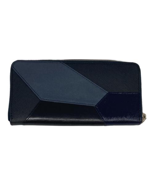 LANVIN en Bleu（ランバンオンブルー）LANVIN en Bleu (ランバンオンブルー) 長財布 ブルーの古着・服飾アイテム