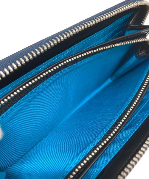 LANVIN en Bleu（ランバンオンブルー）LANVIN en Bleu (ランバンオンブルー) 長財布 ブルーの古着・服飾アイテム