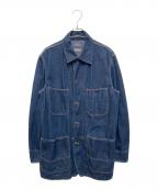 BLUE BLUEブルーブルー）の古着「カバーオール」｜インディゴ