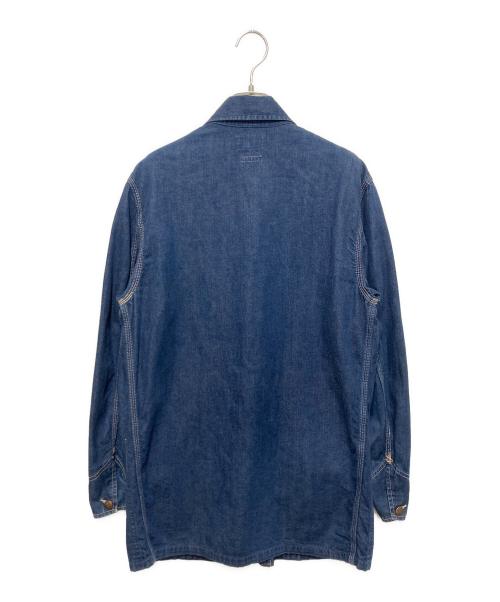 BLUE BLUE（ブルーブルー）BLUE BLUE (ブルーブルー) カバーオール インディゴ サイズ:Ⅿの古着・服飾アイテム