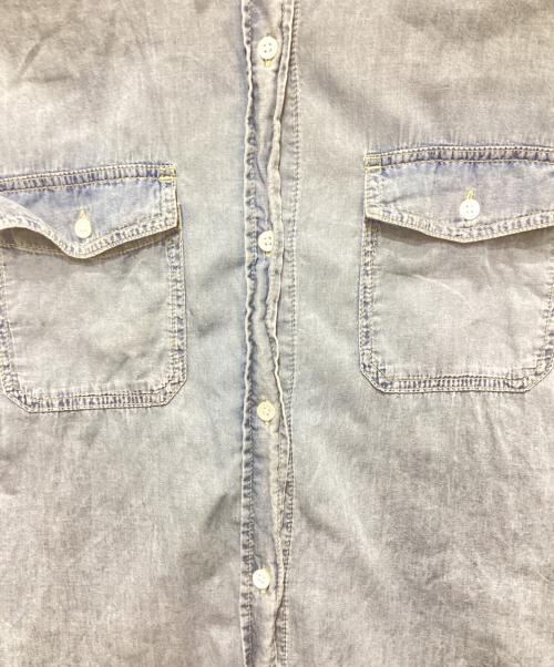JOURNAL STANDARD relume（ジャーナルスタンダード レリューム）JOURNAL STANDARD relume (ジャーナルスタンダード レリューム) ライトデニムオーバーサイズシャツ ブルー サイズ:FREEの古着・服飾アイテム