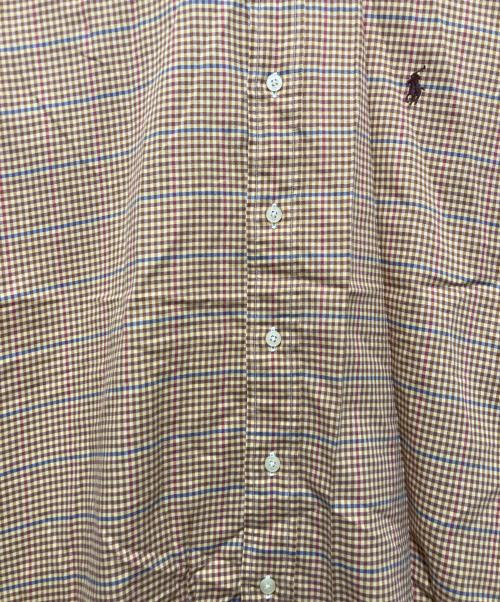 Ralph Lauren GOLF（ラルフローレン ゴルフ）Ralph Lauren GOLF (ラルフローレン ゴルフ) チェックシャツ ブラウン サイズ:Lの古着・服飾アイテム