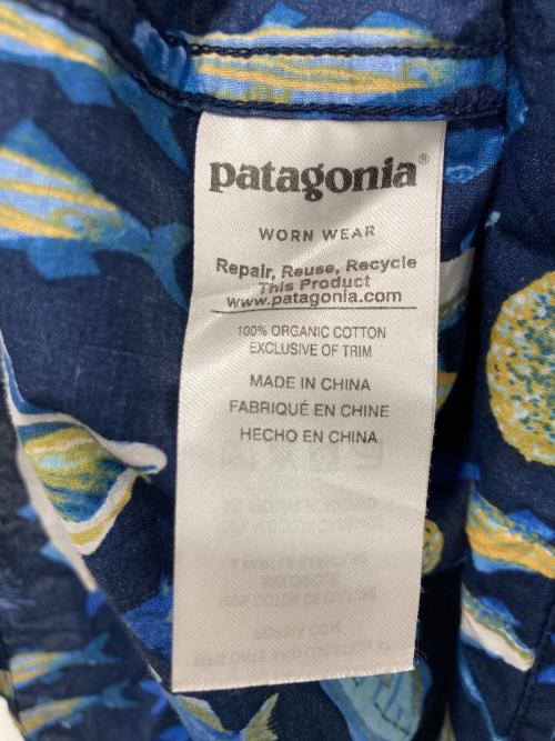 Patagonia（パタゴニア）Patagonia (パタゴニア) アロハシャツ ネイビー サイズ:不明の古着・服飾アイテム