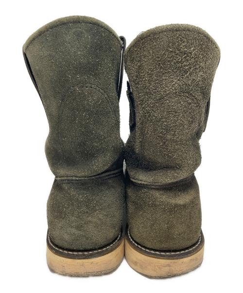 RED WING（レッドウィング）RED WING (レッドウィング) BEAMS (ビームス) 別注ペコスブーツ カーキ サイズ:US8の古着・服飾アイテム