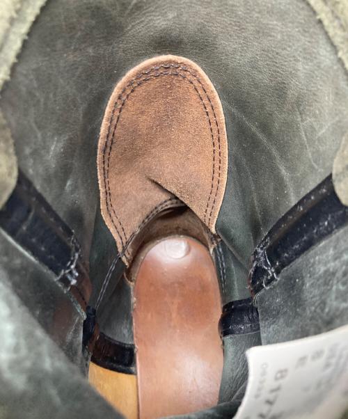 RED WING（レッドウィング）RED WING (レッドウィング) BEAMS (ビームス) 別注ペコスブーツ カーキ サイズ:US8の古着・服飾アイテム