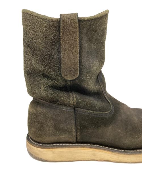 RED WING（レッドウィング）RED WING (レッドウィング) BEAMS (ビームス) 別注ペコスブーツ カーキ サイズ:US8の古着・服飾アイテム