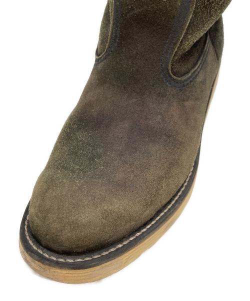 RED WING（レッドウィング）RED WING (レッドウィング) BEAMS (ビームス) 別注ペコスブーツ カーキ サイズ:US8の古着・服飾アイテム