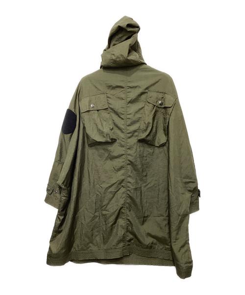 DIESEL（ディーゼル）DIESEL (ディーゼル) ナイロンモッズコート カーキ サイズ:XXSの古着・服飾アイテム