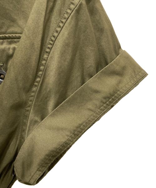 DIESEL（ディーゼル）DIESEL (ディーゼル) 半袖モッズコート カーキ サイズ:Ｓの古着・服飾アイテム