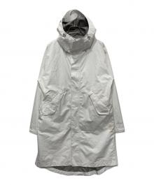 MARMOT×BEAMS（マーモット×ビームス）の古着「別注シャワーモッズコート」｜ホワイト
