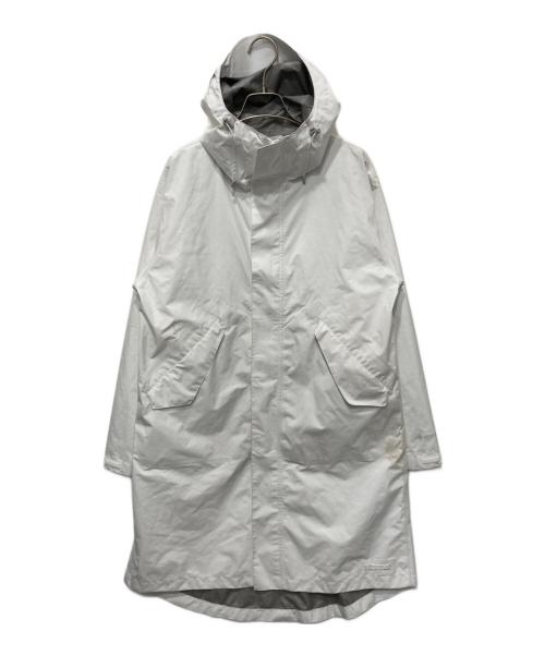 MARMOT（マーモット）Marmot (マーモット) BEAMS (ビームス) 別注シャワーモッズコート ホワイト サイズ:Ｓの古着・服飾アイテム