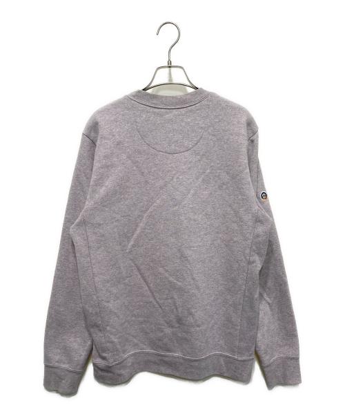 Patagonia（パタゴニア）Patagonia (パタゴニア) フィッツロイ アイコン アップライザル クルー スウェットシャツ パープル サイズ:Sの古着・服飾アイテム