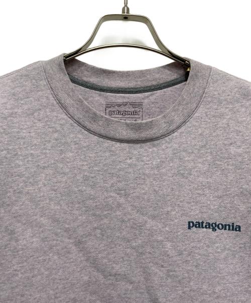 Patagonia（パタゴニア）Patagonia (パタゴニア) フィッツロイ アイコン アップライザル クルー スウェットシャツ パープル サイズ:Sの古着・服飾アイテム