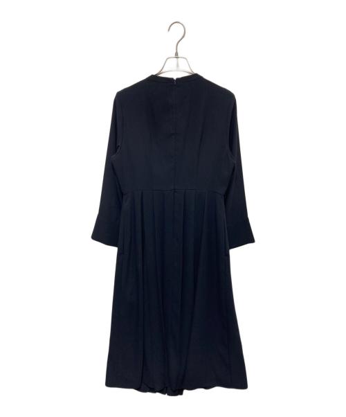 CELFORD（セルフォード）CELFORD (セルフォード) セルフォード ボウタイプリーツワンピース ネイビー サイズ:38の古着・服飾アイテム