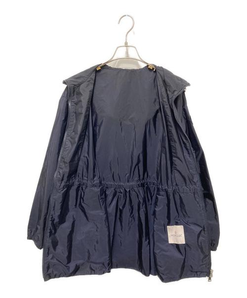 MONCLER（モンクレール）MONCLER (モンクレール) WETE GIUBBOTTOナイロンコート ネイビーの古着・服飾アイテム
