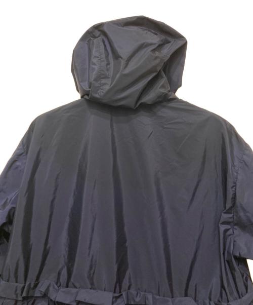MONCLER（モンクレール）MONCLER (モンクレール) WETE GIUBBOTTOナイロンコート ネイビーの古着・服飾アイテム