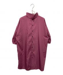 RIM.ARK（リムアーク）の古着「Under tuck volume 2way tops」｜ピンク