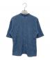 RIM.ARK (リムアーク) Half sleeve unevenness tops ブルー サイズ:36：4000円