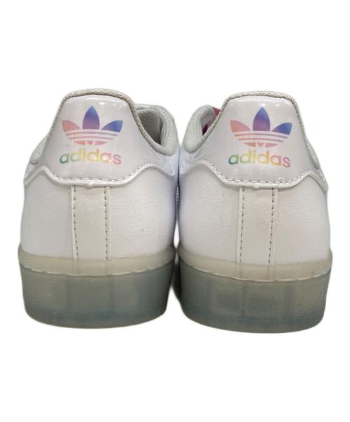 adidas（アディダス）adidas (アディダス) SUPERSTAR WHITE RAINBOW ホワイト サイズ:US5の古着・服飾アイテム