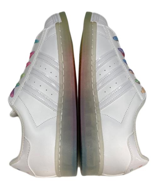 adidas（アディダス）adidas (アディダス) SUPERSTAR WHITE RAINBOW ホワイト サイズ:US5の古着・服飾アイテム
