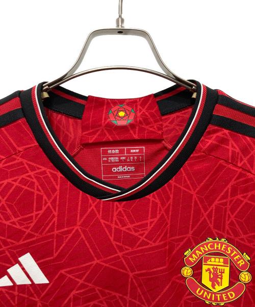 adidas（アディダス）adidas (アディダス) レプリカユニフォーム レッド サイズ:2XLの古着・服飾アイテム