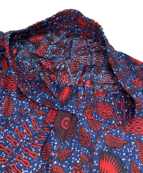JOURNAL STANDARD（ジャーナルスタンダード）JOURNAL STANDARD (ジャーナルスタンダード) アフリカンフラワープリントスカート ブルー×レッド サイズ:FREEの古着・服飾アイテム