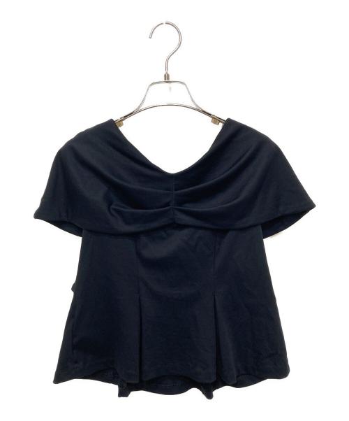 CELFORD（セルフォード）CELFORD (セルフォード) リボンモチーフカットソー ブラック サイズ:FREEの古着・服飾アイテム