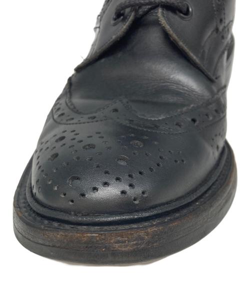 Tricker's（トリッカーズ）Tricker's (トリッカーズ) PAUL SMITH (ポールスミス) ウィングチップカントリーブーツ ブラック サイズ:7.5の古着・服飾アイテム