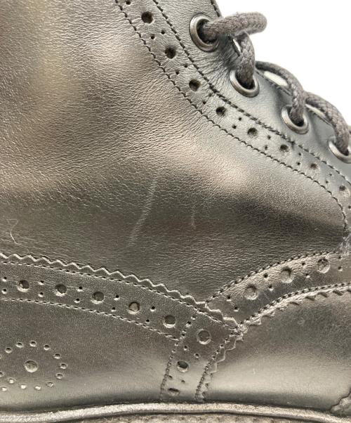 Tricker's（トリッカーズ）Tricker's (トリッカーズ) PAUL SMITH (ポールスミス) ウィングチップカントリーブーツ ブラック サイズ:7.5の古着・服飾アイテム