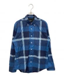 BLACK LABEL CRESTBRIDGE（ブラックレーベル クレストブリッジ）の古着「チェックシャツ」｜ブルー