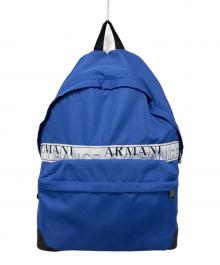 ARMANI EXCHANGE（アルマーニ エクスチェンジ）の古着「バックパック」｜ブルー
