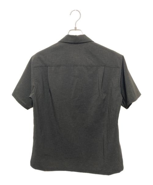 Adam et Rope（アダム エ ロペ）Adam et Rope (アダム エ ロペ) オープンカラーシャツ＆イージーパンツ セットアップ/イージーケア ブラック サイズ:Sの古着・服飾アイテム