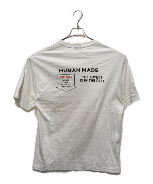 HUMAN MADE（ヒューマンメイド）HUMAN MADE (ヒューマンメイド) プリントTシャツ ホワイト サイズ:XLの古着・服飾アイテム