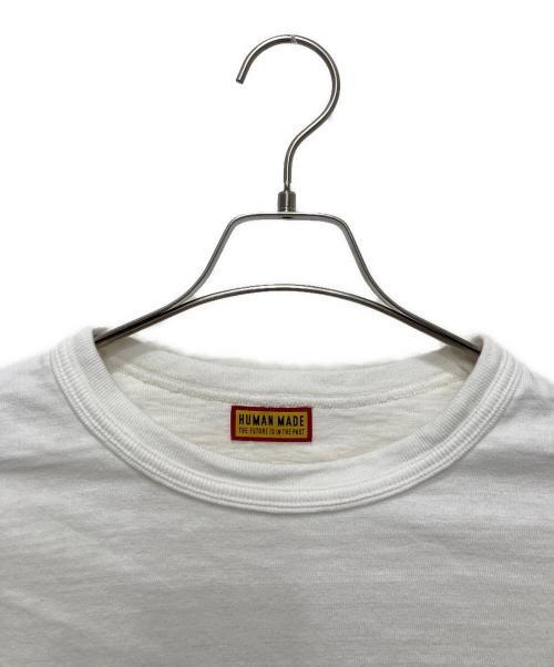 HUMAN MADE（ヒューマンメイド）HUMAN MADE (ヒューマンメイド) プリントTシャツ ホワイト サイズ:XLの古着・服飾アイテム
