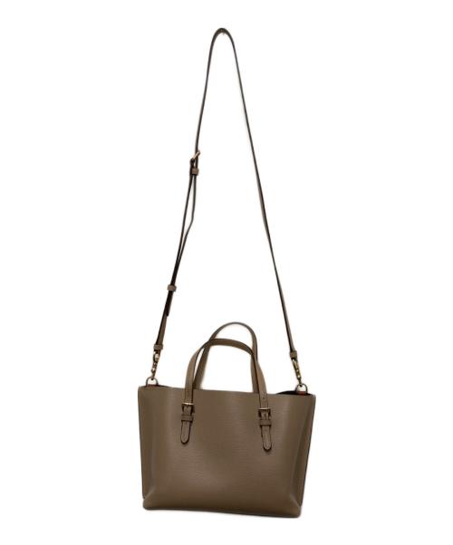 COACH（コーチ）COACH (コーチ) モリー トート2WAYバッグ ベージュの古着・服飾アイテム