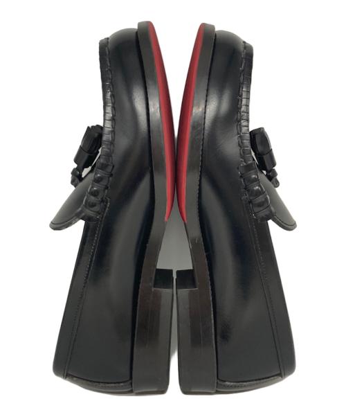 HARUTA（ハルタ）HARUTA (ハルタ) タッセルローファー ブラック サイズ:24 2/1の古着・服飾アイテム
