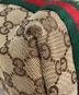 中古・古着 GUCCI (グッチ) GGキャンバスミニ ハンドバッグ ブラウン：30000円
