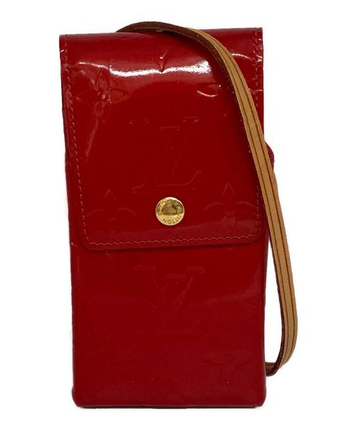 LOUIS VUITTON（ルイ ヴィトン）LOUIS VUITTON (ルイ ヴィトン) グリーン シガレットケース レッドの古着・服飾アイテム