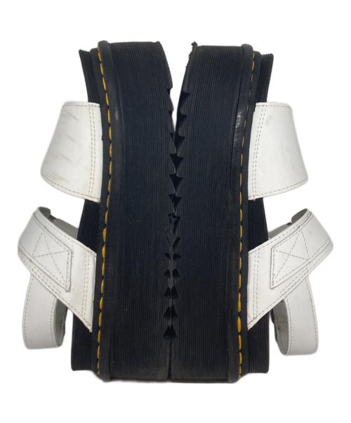 Dr.Martens（ドクターマーチン）Dr.Martens (ドクターマーチン) VOSS QUAD サンダル ホワイト サイズ:UK5の古着・服飾アイテム