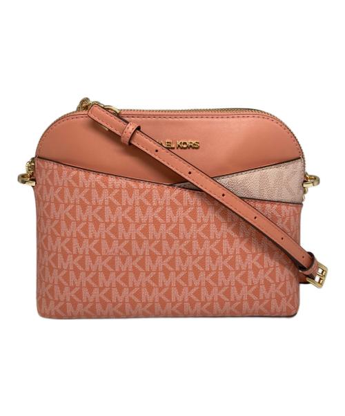MICHAEL KORS（マイケルコース）MICHAEL KORS (マイケルコース) ショルダーバッグ ピンクの古着・服飾アイテム
