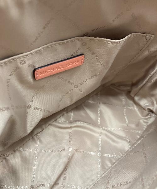 MICHAEL KORS（マイケルコース）MICHAEL KORS (マイケルコース) ショルダーバッグ ピンクの古着・服飾アイテム