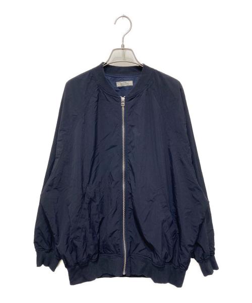 JOURNAL STANDARD relume（ジャーナルスタンダード レリューム）JOURNAL STANDARD relume (ジャーナルスタンダード レリューム) ウォッシャブルナイロンタッサーMA-1 ネイビー サイズ:FREEの古着・服飾アイテム