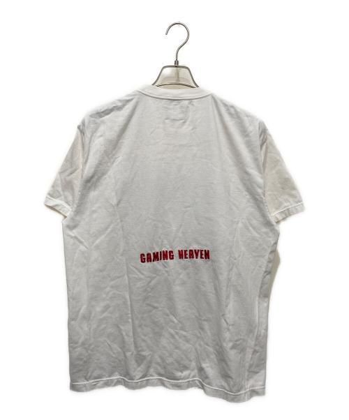VAULTROOM（ボルトルーム）VAULTROOM (ボルトルーム) GAMING HEAVEN TEE ホワイト サイズ:Ⅼの古着・服飾アイテム