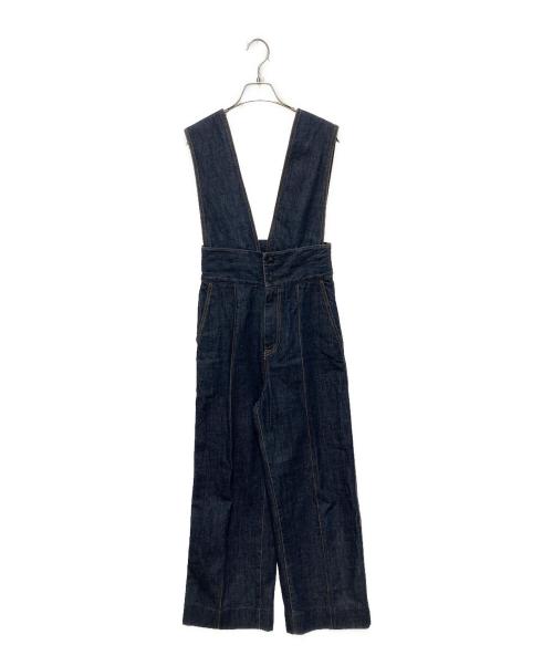 MACPHEE（マカフィー）MACPHEE (マカフィー) コットンデニム 2-wayコンビネゾン インディゴ サイズ:34の古着・服飾アイテム