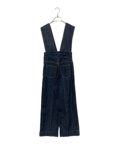 MACPHEE（マカフィー）MACPHEE (マカフィー) コットンデニム 2-wayコンビネゾン インディゴ サイズ:34の古着・服飾アイテム