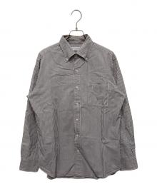 MACKINTOSH LONDON（マッキントッシュ ロンドン）の古着「ストライプシャツ」｜グレー