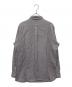 MACKINTOSH LONDON (マッキントッシュ ロンドン) ストライプシャツ グレー サイズ:Ⅼ：5000円