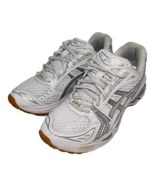 asics（アシックス）asics (アシックス) A.P.C. (アーペーセー) ゲル-カヤノ 14 ホワイト サイズ:US5.5の古着・服飾アイテム