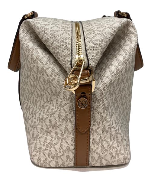 MICHAEL KORS（マイケルコース）MICHAEL KORS (マイケルコース) BECK サッチェル ミディアムバッグ アイボリーの古着・服飾アイテム